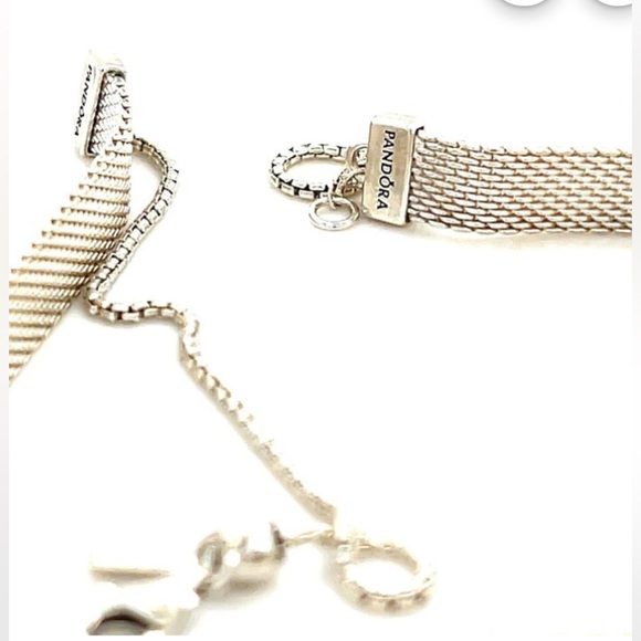 Pandora Mesh Reflexion Choker Necklace - Picture 3 of 4